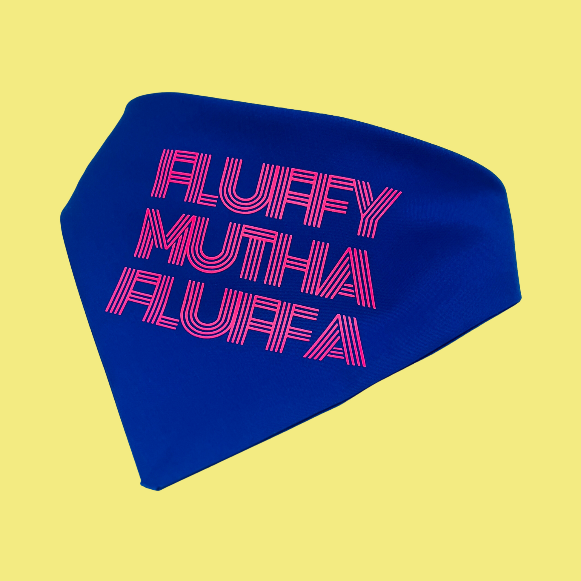 Fluffy af cheap bandana